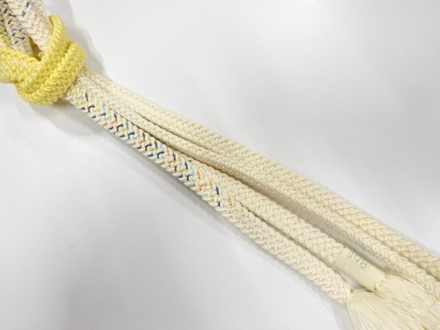 未使用品　正絹　手組帯締め